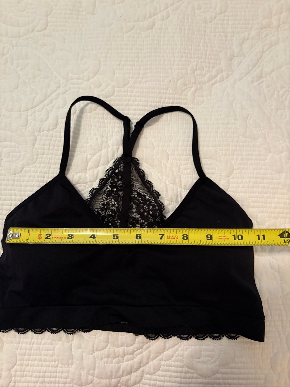 Abound Lace Racerback Bralettes - Black & White - Picture 5 of 5